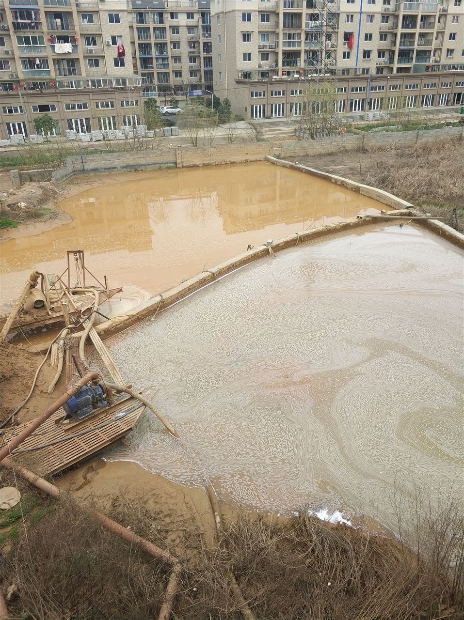 巩义沉淀池淤泥清理-厂区废水池淤泥清淤
